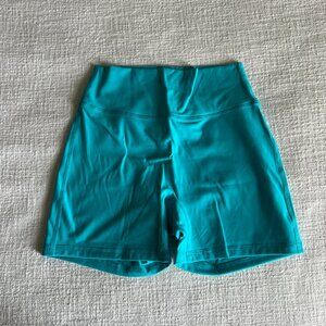 BuffBunny 4" Shorts Teal Size S